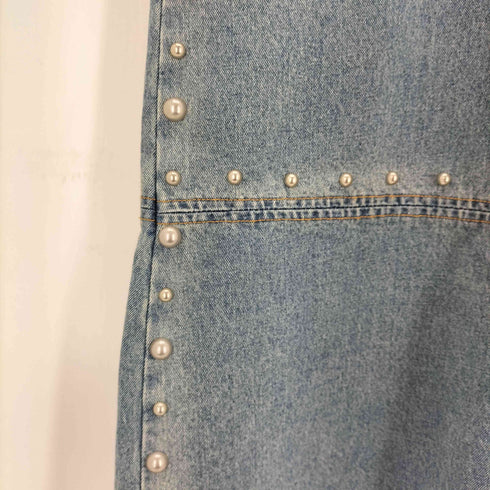 メゾンスペシャル MAISON SPECIAL Studs Denim Skirt レディース JPN:38