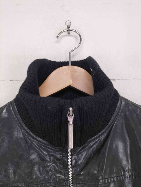 コムサ COMME CA ゴートレザージップベスト Y2K レディース 11