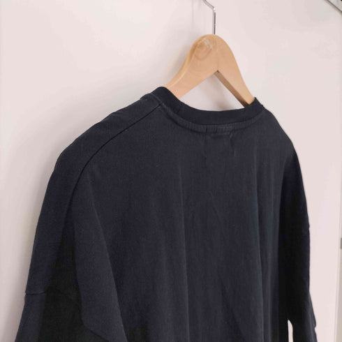 REJECT キャラクター グラフィック プリント 侵略 誤射 Tシャツ メンズ JPN:XL