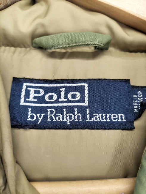 ポロバイラルフローレン Polo by RALPH LAUREN 玉虫色 カラコラム ダウンジャケット メンズ L