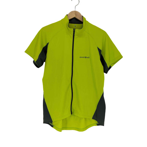 モンベル mont bell サイクール ハーフスリーブジップシャツ メンズ L