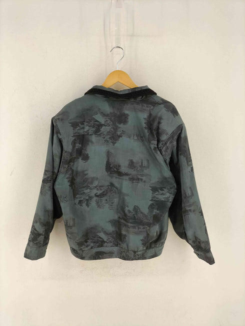 KIKOSHI パワーショルダー グラフィックプリント ダブルボタンジャケット メンズ JPN:L