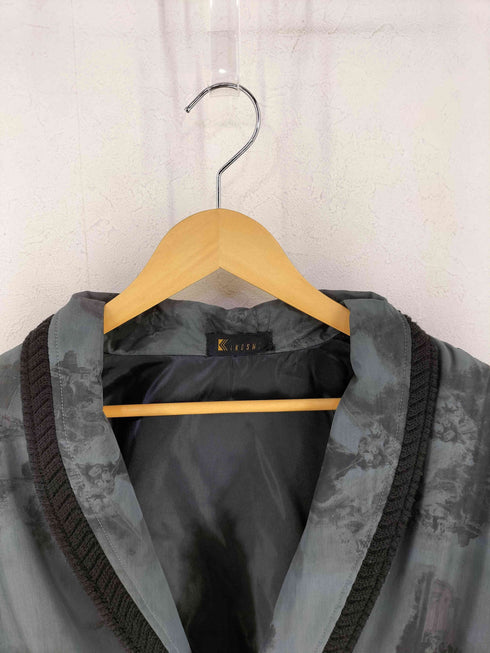 KIKOSHI パワーショルダー グラフィックプリント ダブルボタンジャケット メンズ JPN:L