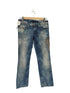 ディーゼル DIESEL ウォッシュ加工ストレートデニムパンツ レディース W25L32
