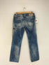 ディーゼル DIESEL ウォッシュ加工ストレートデニムパンツ レディース W25L32
