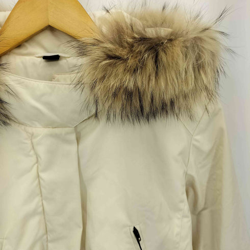マックスマーラウィーケンドライン Max Mara WEEKEND LINE ファー ベルテッド 中綿 パファージャケット レディース J:36