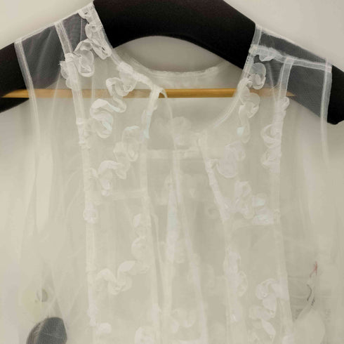 メゾンスペシャル MAISON SPECIAL 2way Tulle Layered Dress レディース FREE