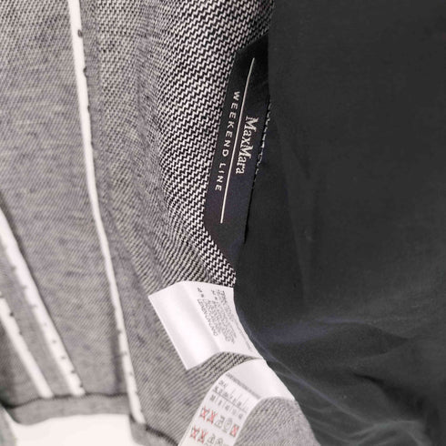 マックスマーラウィーケンドライン Max Mara WEEKEND LINE デザイン 3B テーラードジャケット レディース J:42