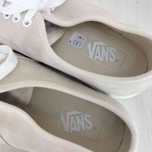 バンズ VANS Authentic Heiq EcoDry ピッグスエード ローカットスニーカー メンズ JPN:27.5