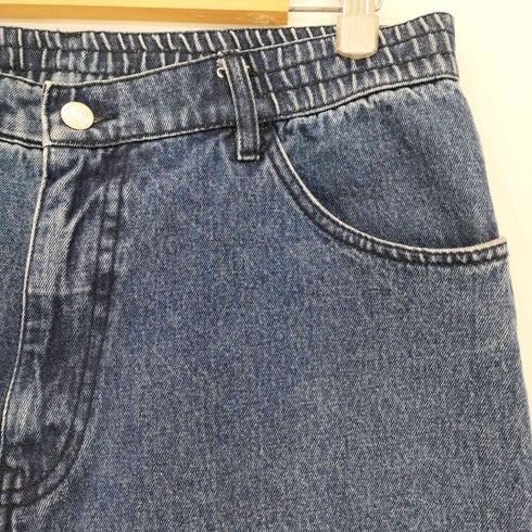 チープマンデー CHEAP MONDAY 裾カットオフ イージーワイドデニムパンツ メンズ 32/32