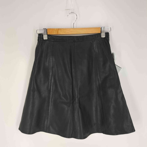 ポールスミス Paul Smith ラムレザー ミニスカート レディース 40