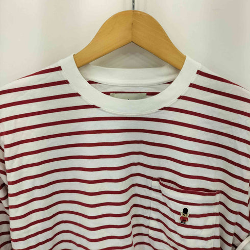 マッキントッシュフィロソフィー MACKINTOSH PHILOSOPHY BUCKINGHAM BEAR ボーダー ロングスリーブTシャツ レディース JPN:38