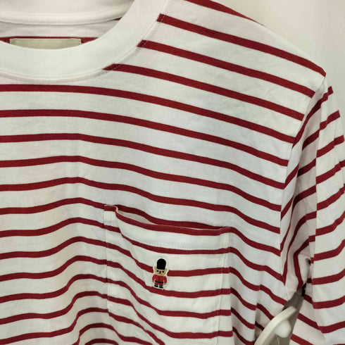 マッキントッシュフィロソフィー MACKINTOSH PHILOSOPHY BUCKINGHAM BEAR ボーダー ロングスリーブTシャツ レディース JPN:38