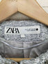 ザラ ZARA スパンコールクロップドジャケット レディース S