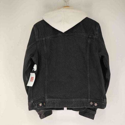 シュプリーム Supreme 17SS Fleece Hooded Trucker Jacket メンズ import:M