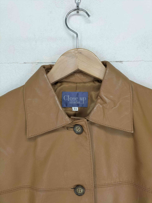 カウレザージャケット レディース 11