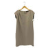 マックスマーラウィークエンド MAX MARA WEEKEND ビスコース ノースリーブ ワンピース レディース import:L