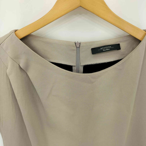 マックスマーラウィークエンド MAX MARA WEEKEND ビスコース ノースリーブ ワンピース レディース import:L