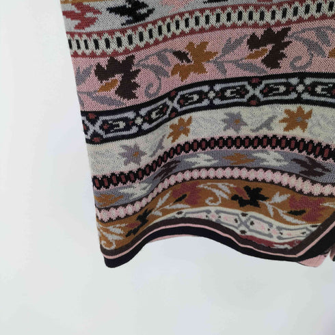 ミッソーニ MISSONI MADE IN ITALY ノルディック柄 ウール混 ニットベスト メンズ 54