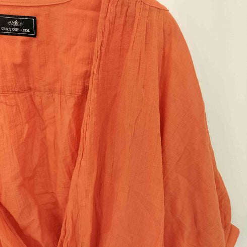 グレースコンチネンタル GRACE CONTINENTAL ドルマンスリーブ カシュクールブラウス レディース JPN:36