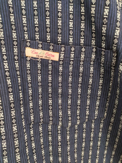 Lao Cotton ハンドメイドシャツ メンズ