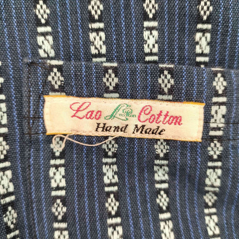 Lao Cotton ハンドメイドシャツ メンズ