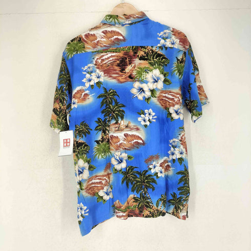 レーヨン100 アロハシャツ メンズ S
