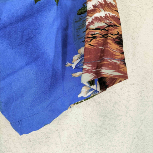 レーヨン100 アロハシャツ メンズ S