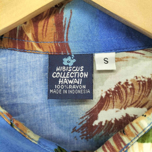 レーヨン100 アロハシャツ メンズ S