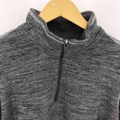 エディーバウアー Eddie Bauer ハーフジップ コットンポリ プルオーバー ハイネック ニット メンズ TL