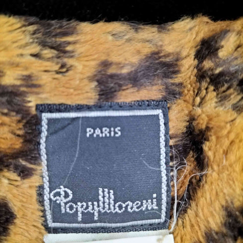 Popyllloreni フランス製 レオパード切替 ロングコート レディース JPN:38