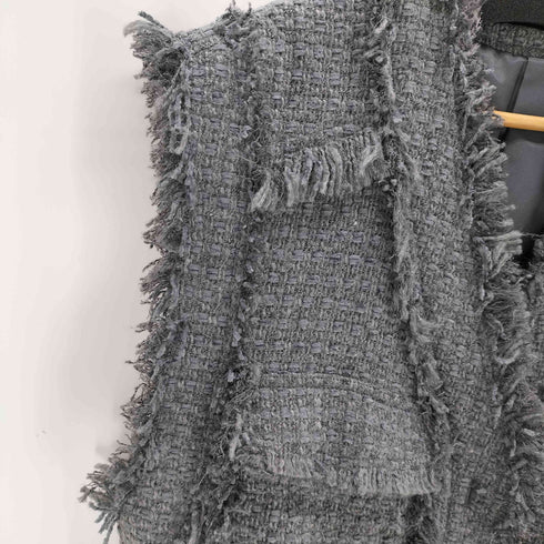 メゾンスペシャル MAISON SPECIAL 24AW Tweed Vest レディース FREE