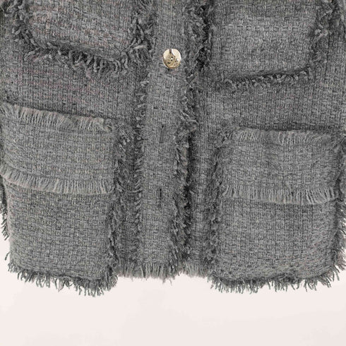 メゾンスペシャル MAISON SPECIAL 24AW Tweed Vest レディース FREE