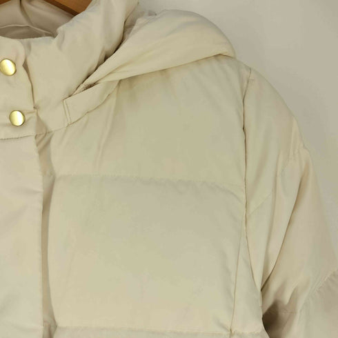 グローバルワーク GLOBAL WORK ウツクシルエット撥水ダウンフードブルゾン レディース JPN:M