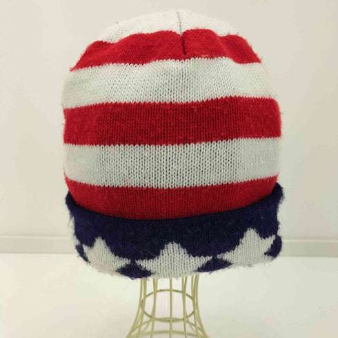 ニューヨークハット NEWYORK HAT&CAP CO. USA製 星条旗 アクリルニット ビーニー メンズ
