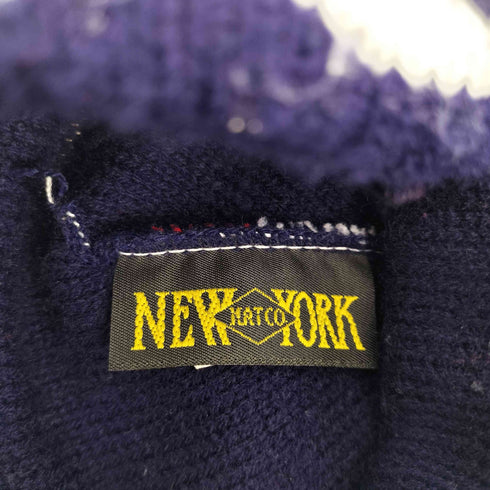 ニューヨークハット NEWYORK HAT&CAP CO. USA製 星条旗 アクリルニット ビーニー メンズ