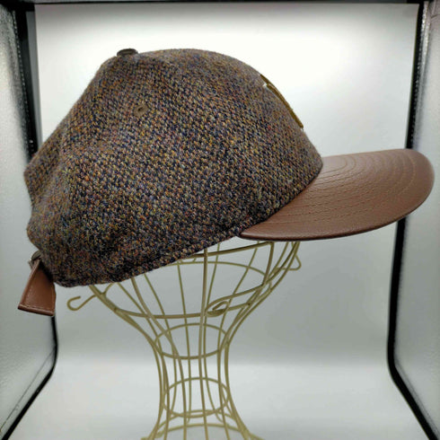 ニューエラ NEW ERA Harris Tweed 別注 LOW PROFILE 9FIFTY コラボ MLB ベースボール チーム ロゴ刺繍 ツイード 6パネル キャップ メンズ