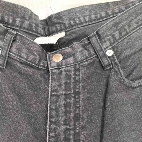 ネクサスセブン NEXUSVII Mercury リペア加工 ブラック デニムパンツ メンズ