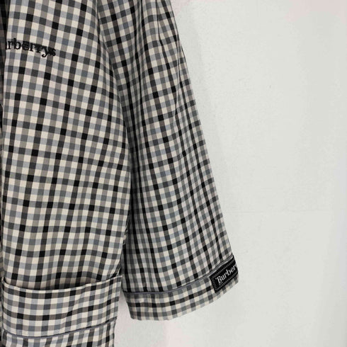 バーバリーズ BURBERRYS チェック柄ガウンコート レディース M