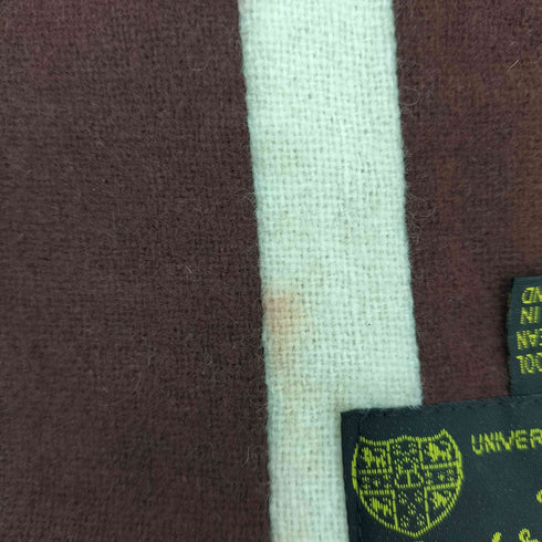RYDER & AMIES CAMBRIDGE 60s 英国製 ケンブリッジ ウール スクールマフラー メンズ