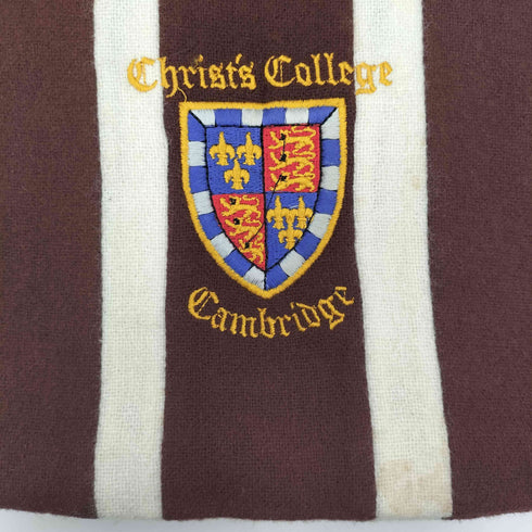 RYDER & AMIES CAMBRIDGE 60s 英国製 ケンブリッジ ウール スクールマフラー メンズ