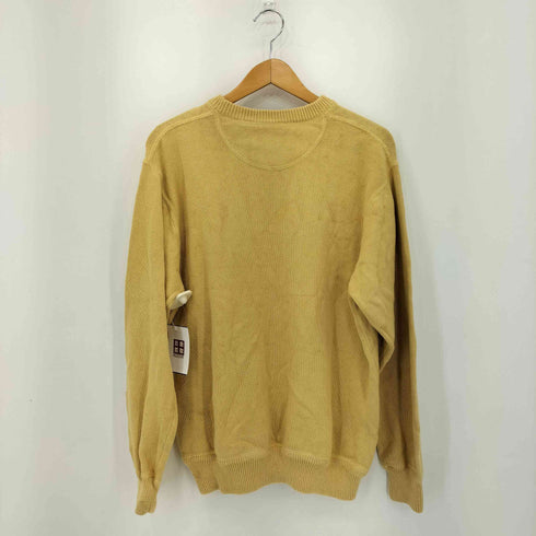 エディーバウアー Eddie Bauer Vガゼット コットン クルーネック ニット メンズ import:L