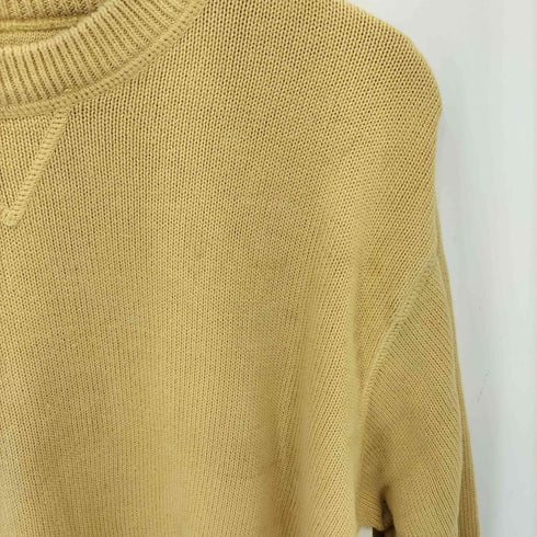 エディーバウアー Eddie Bauer Vガゼット コットン クルーネック ニット メンズ import:L