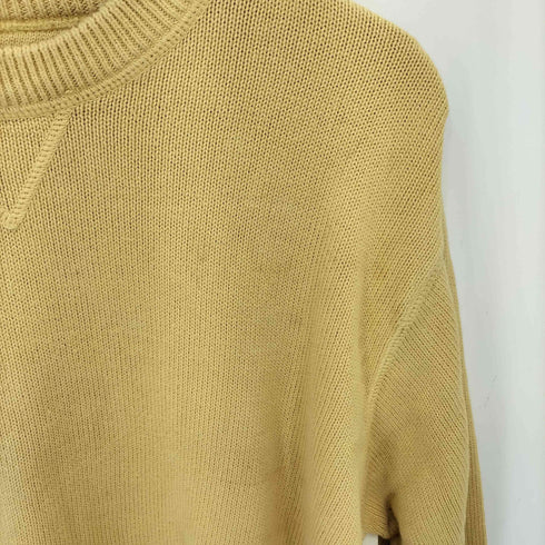 エディーバウアー Eddie Bauer Vガゼット コットン クルーネック ニット メンズ import:L