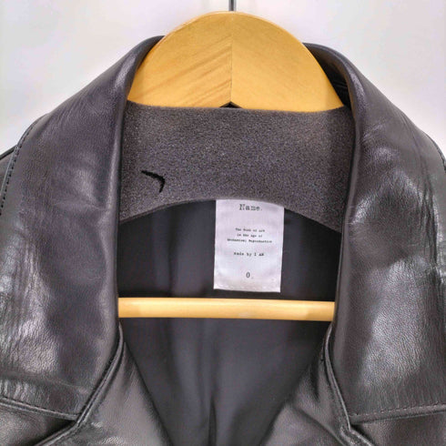 ネーム Name. HORSE HIDE JACKET ダブルライダースジャケット メンズ JPN:0
