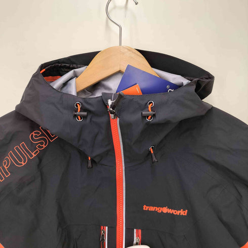 TRANG WORLD ortavientos Gore-Tex Kuhan 250 Negro Naranja Hombre メンズ