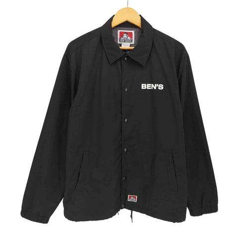 ベンデイビス BEN DAVIS LOGO PRINT COACHES JACKET ロゴ プリント コーチ ジャケット メンズ import:L