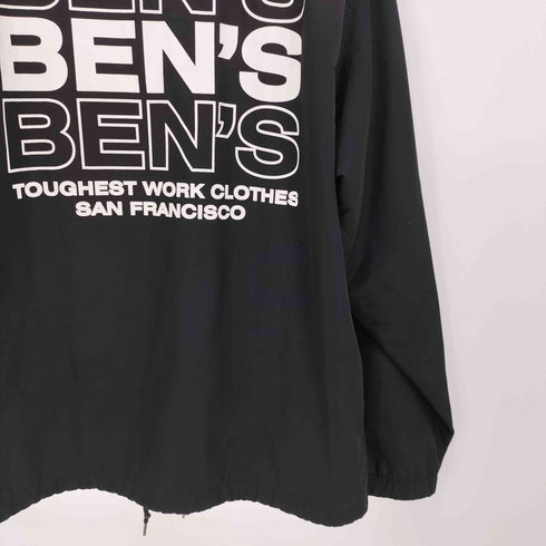 ベンデイビス BEN DAVIS LOGO PRINT COACHES JACKET ロゴ プリント コーチ ジャケット メンズ import:L