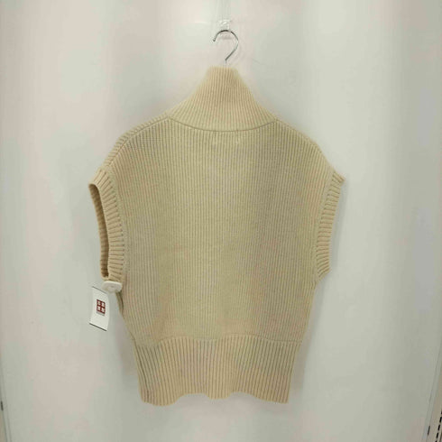 クラネ CLANE ZIP COLLAR KNIT VEST ジップカラーニットベスト レディース 2