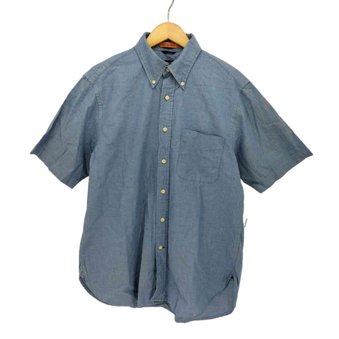 ドッカーズ DOCKERS STAIN DEFENDER シャンブレー ボタンダウン S/S シャツ メンズ import:M